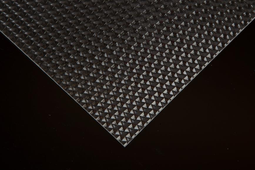 PLEXIGLAS®, Klar, Textures Bicelle/Blank, 1650 x 3050mm x 3,0mm